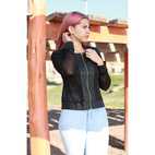 KARENS TOL CHAQUETA CIERRE CUERINA